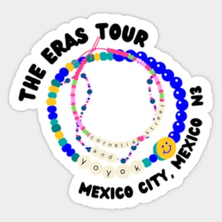 Mexico Eras Tour N3 Sticker